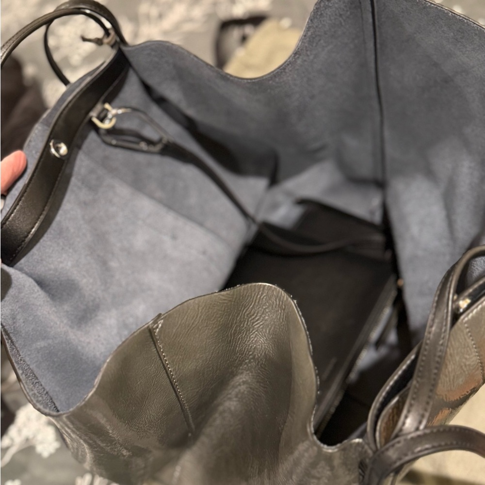 All Saints Hannah Tote- Ash Grey - Picture 4 of 10